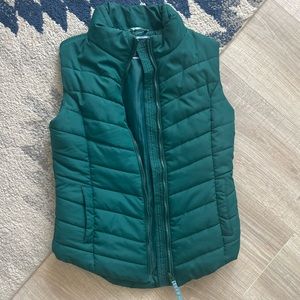 Green Puff Vest